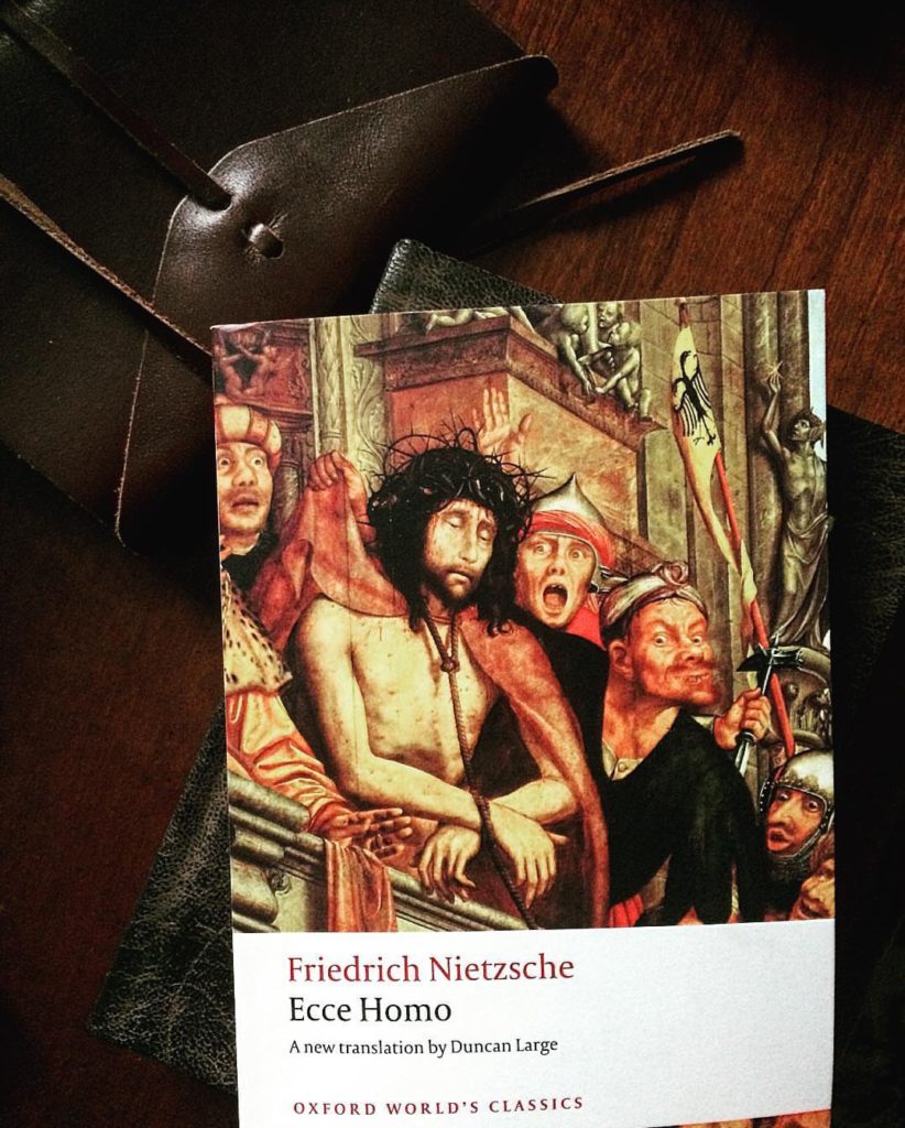 Cover of Friedrich Nietzsche's Ecce Homo, A new translation by Duncan Large, Oxford World's Classics